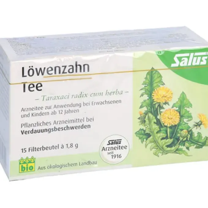 LÖWENZAHN ARZNEITEE Taraxaci rad.c.herb.Bio Salus 15 Stück