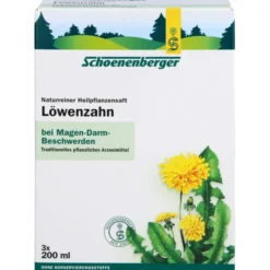 LÖWENZAHN SAFT Schoenenberger Heilpflanz.Säfte 3X200 ml