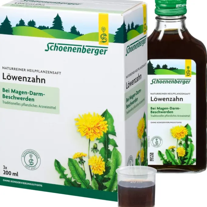 LÖWENZAHN SAFT Schoenenberger Heilpflanz.Säfte 3X200 ml