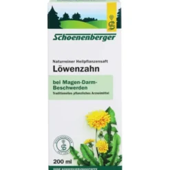 LÖWENZAHN SAFT Schoenenberger 200 ml