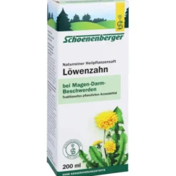 LÖWENZAHN SAFT Schoenenberger 200 ml
