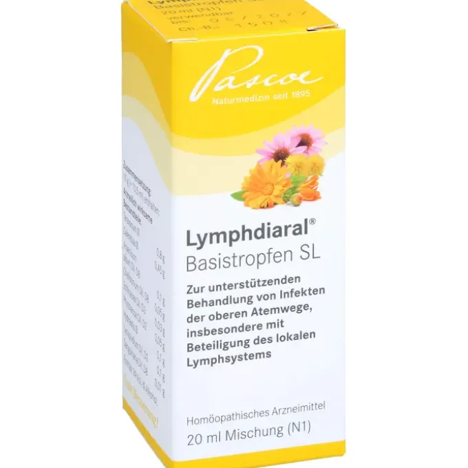 LYMPHDIARAL BASISTROPFEN SL 20 ml