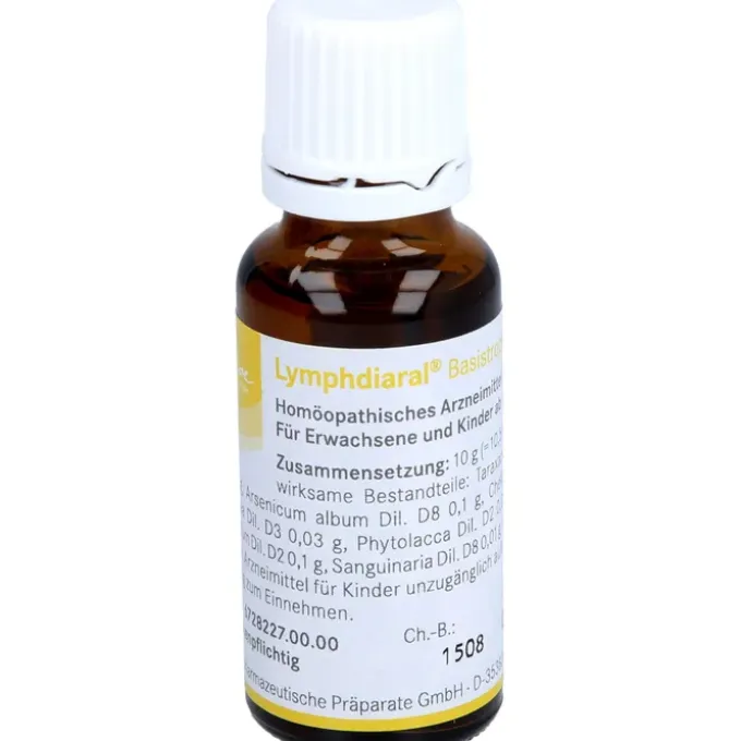 LYMPHDIARAL BASISTROPFEN SL 20 ml