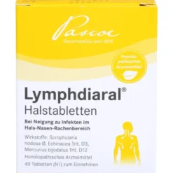 LYMPHDIARAL HALSTABLETTEN 40 St