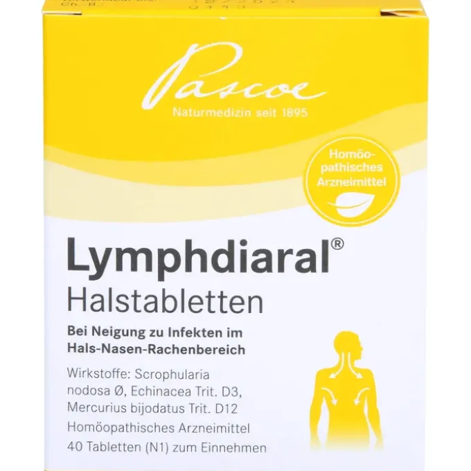 LYMPHDIARAL HALSTABLETTEN 40 St