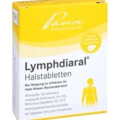 LYMPHDIARAL HALSTABLETTEN 40 St