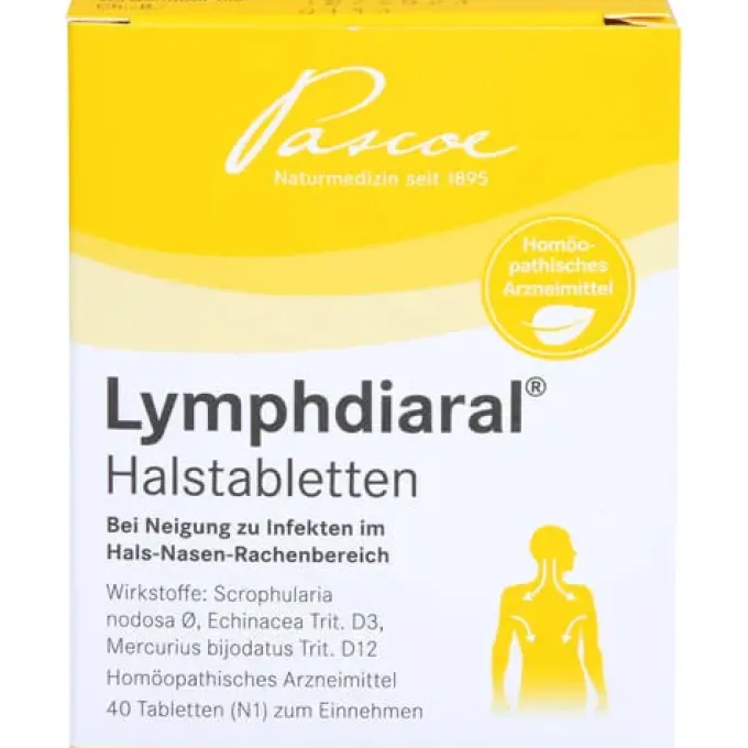 LYMPHDIARAL HALSTABLETTEN 40 St