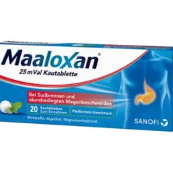 MAALOXAN 25 mVal Kautabletten 20 St