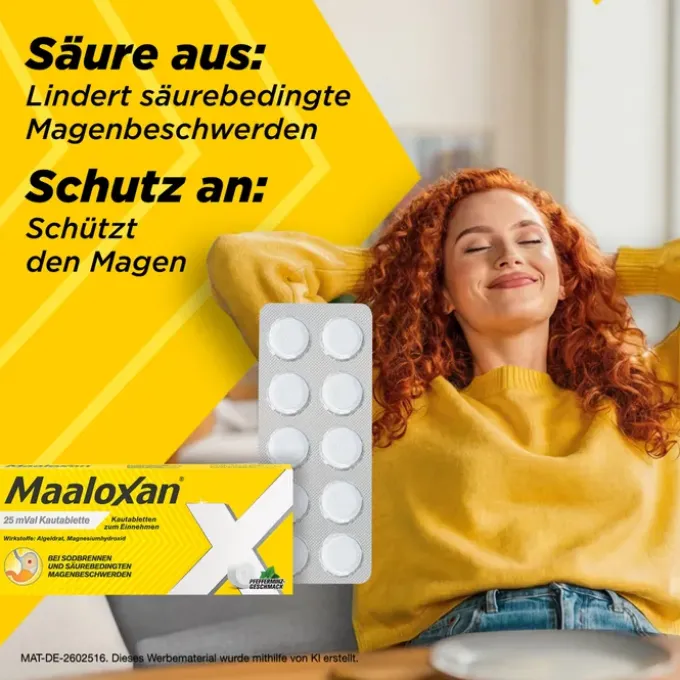 MAALOXAN 25 mVal Kautabletten 20 St
