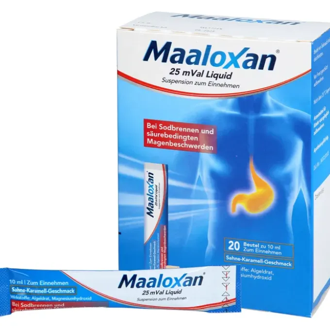 MAALOXAN 25 mVal Liquid 200 ml