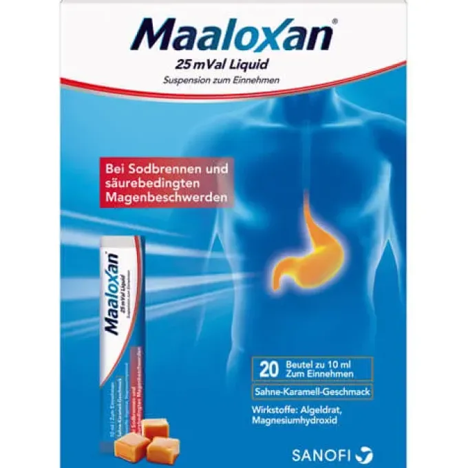 MAALOXAN 25 mVal Liquid 200 ml