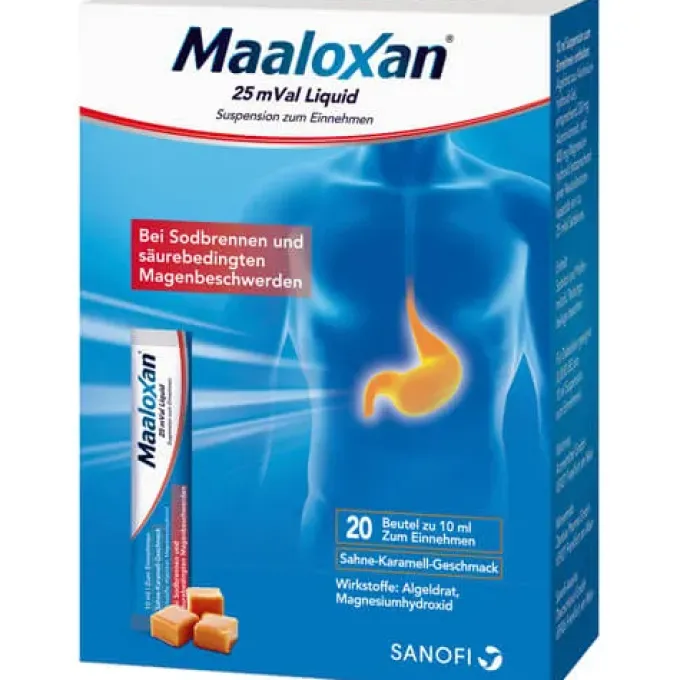 MAALOXAN 25 mVal Liquid 200 ml