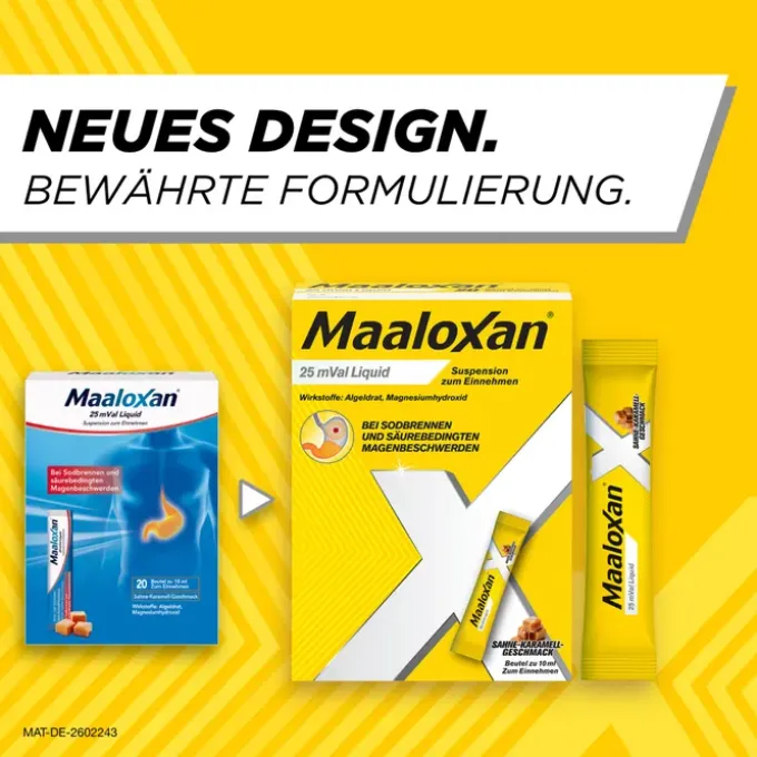 MAALOXAN 25 mVal Liquid 200 ml