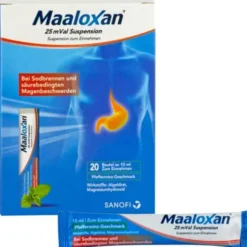 MAALOXAN 25 mVal Suspension 200 ml