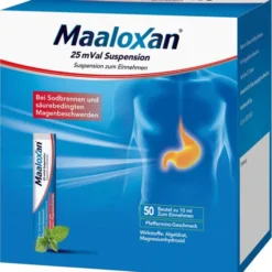MAALOXAN 25 mVal Suspension 500 ml