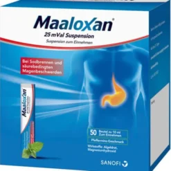 MAALOXAN 25 mVal Suspension 500 ml