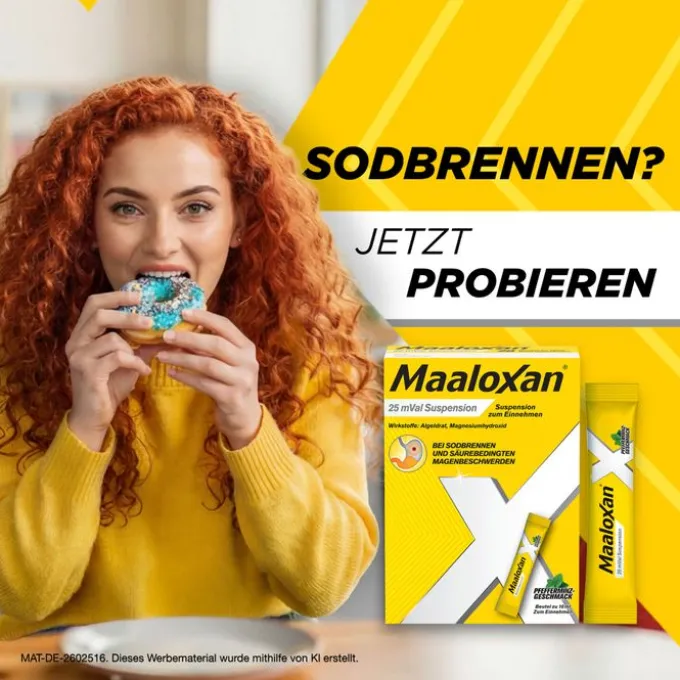 MAALOXAN 25 mVal Suspension 500 ml