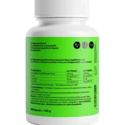 MACA GOLD vegetarische Kapseln plus Zink+Vit.C 180 Stück
