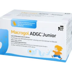 MACROGOL ADGC Junior 6M-8J 4g Plv.z.H.e.L.z.Einn. 30 St