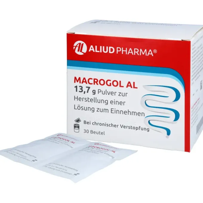 Macrogol AL 13,7 g Pulver bei Verstopfung 30 St