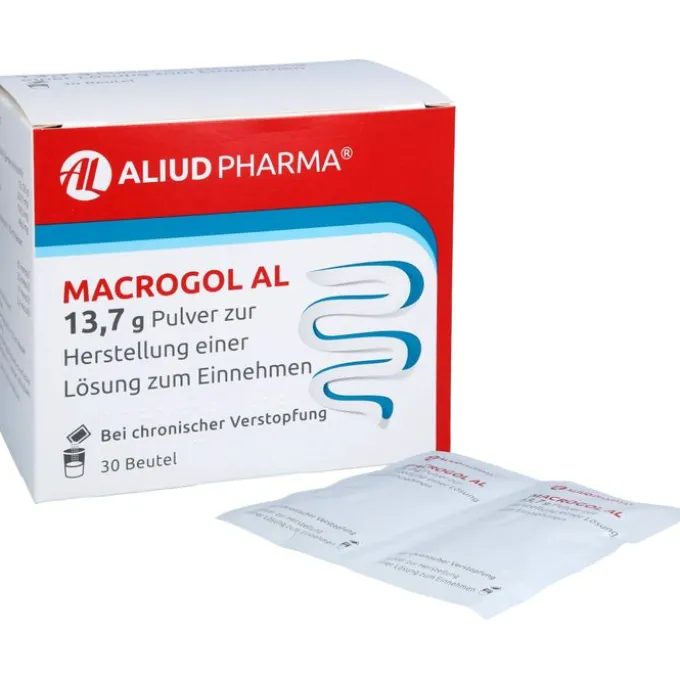 Macrogol AL 13,7 g Pulver bei Verstopfung 30 St