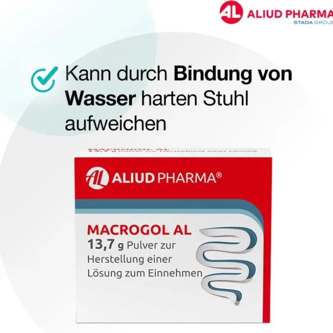 Macrogol AL 13,7 g Pulver bei Verstopfung 30 St