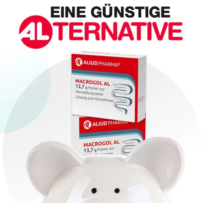 Macrogol AL 13,7 g Pulver bei Verstopfung 10 St