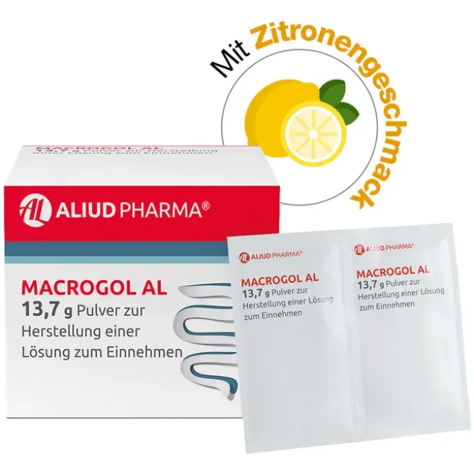 Macrogol AL 13,7 g Pulver bei Verstopfung 10 St