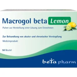 MACROGOL beta Lemon Plv.z.Her.e.Lsg.z.Einnehmen 50 St