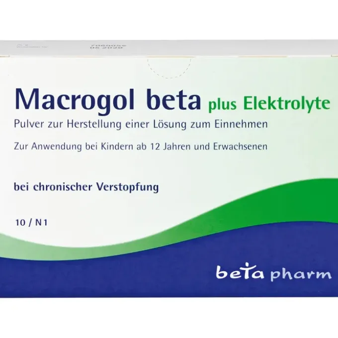 MACROGOL beta plus Elektrolyte Plv.z.H.e.L.z.Einn. 10 St