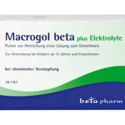 MACROGOL beta plus Elektrolyte Plv.z.H.e.L.z.Einn. 10 St