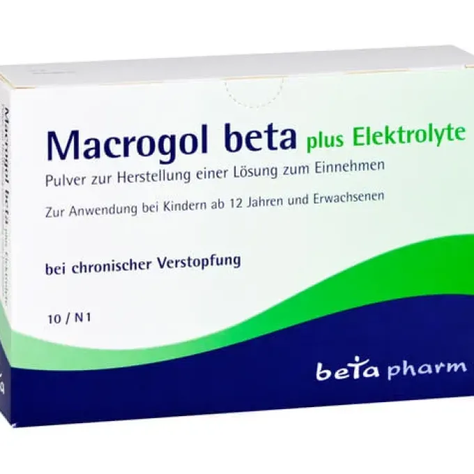 MACROGOL beta plus Elektrolyte Plv.z.H.e.L.z.Einn. 10 St