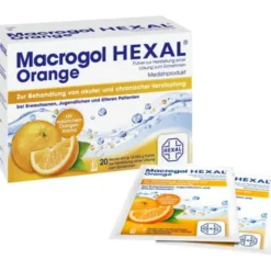 MACROGOL HEXAL Orange Plv.z.Her.e.Lsg.z.Einn.Btl. 20 Stück