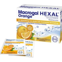 MACROGOL HEXAL Orange Plv.z.Her.e.Lsg.z.Einn.Btl. 20 Stück