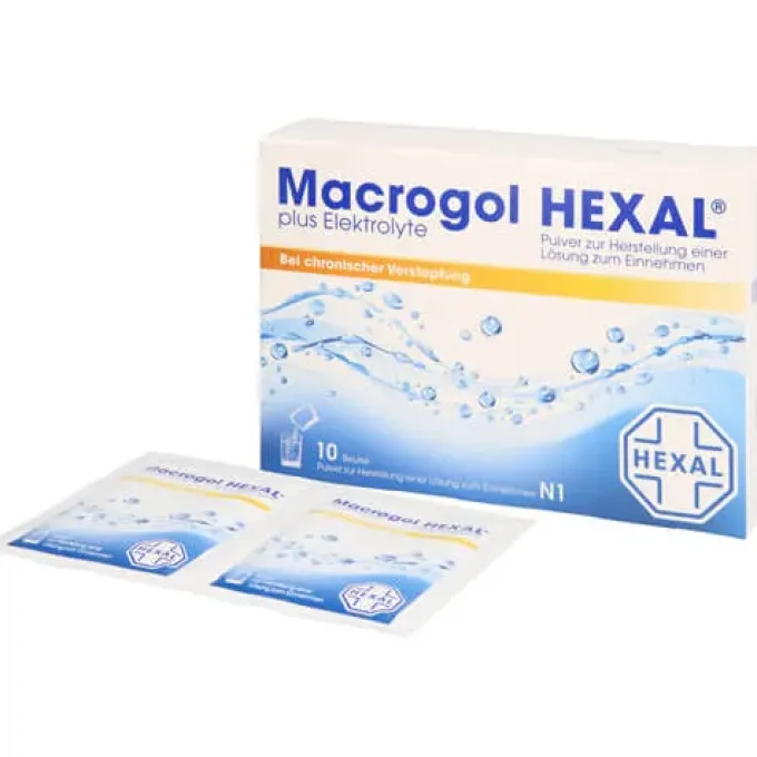 MACROGOL HEXAL plus Elektrolyte Plv.z.H.e.L.z.E. 10 St
