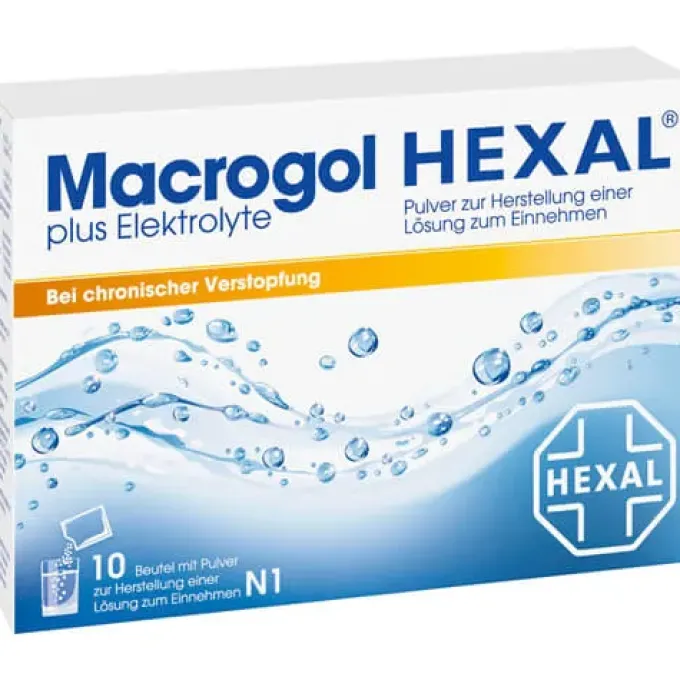 MACROGOL HEXAL plus Elektrolyte Plv.z.H.e.L.z.E. 10 St