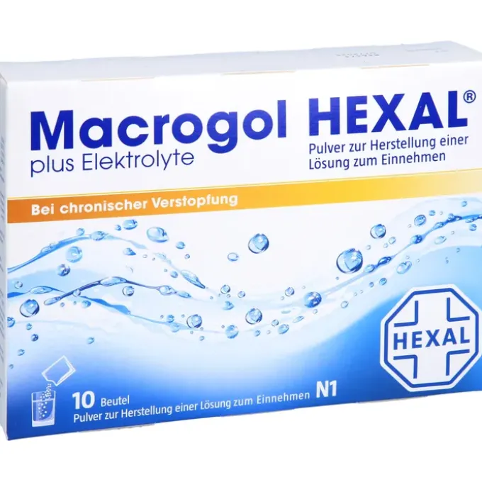 MACROGOL HEXAL plus Elektrolyte Plv.z.H.e.L.z.E. 10 St