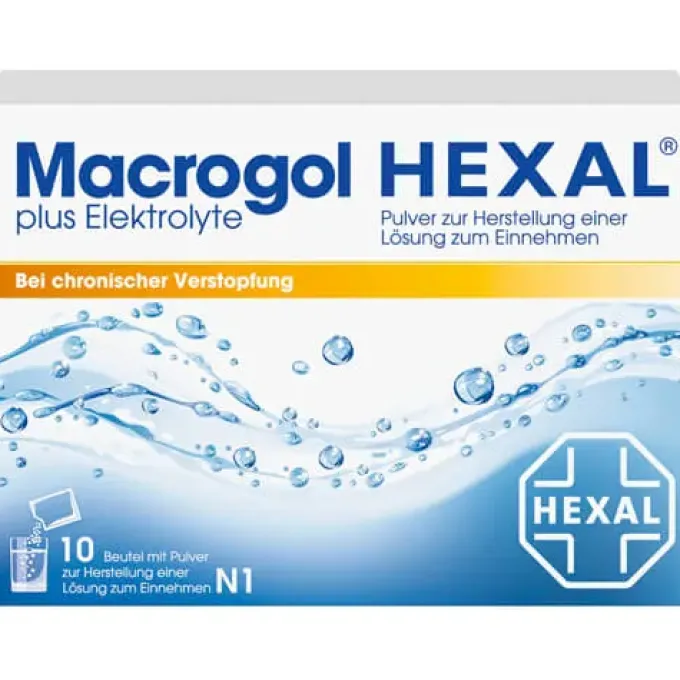 MACROGOL HEXAL plus Elektrolyte Plv.z.H.e.L.z.E. 10 St