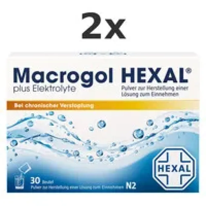 Macrogol HEXAL® plus Elektrolyte 2x30St