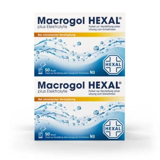 MACROGOL HEXAL plus Elektrolyte Plv.z.H.e.L.z.E. 100 St