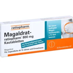 MAGALDRAT-ratiopharm 800 mg Tabletten 20 St