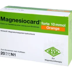 MAGNESIOCARD forte 10 mmol Orange Plv.z.H.e.L.z.E. 20 St