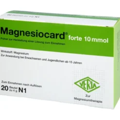 MAGNESIOCARD forte 10 mmol Plv.z.Her.e.Lsg.z.Einn. 20 St