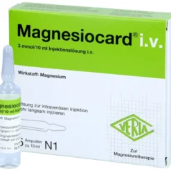MAGNESIOCARD i.v. Injektionslösung 5X10 ml