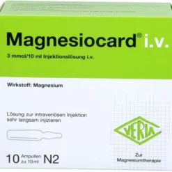 MAGNESIOCARD i.v. Injektionslösung 10X10 ml