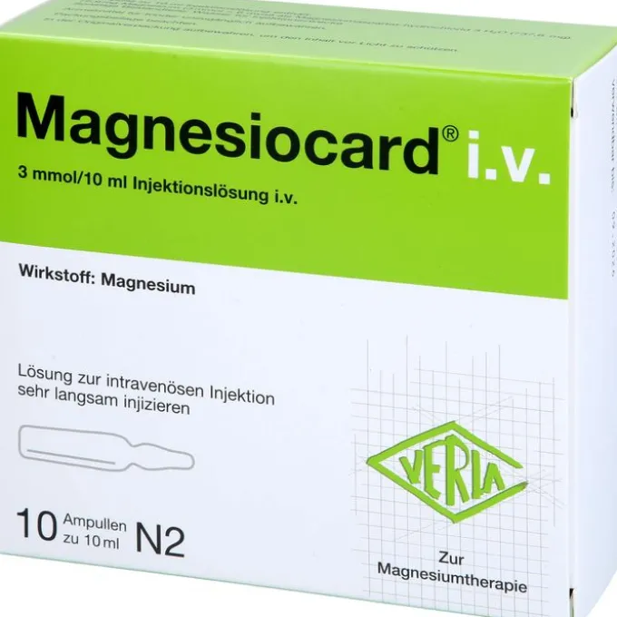 MAGNESIOCARD i.v. Injektionslösung 10X10 ml