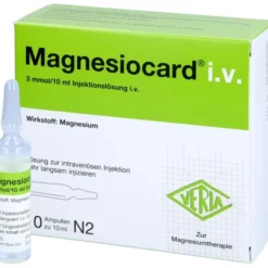 MAGNESIOCARD i.v. Injektionslösung 10X10 ml