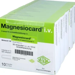 MAGNESIOCARD i.v. Injektionslösung 50X10 ml