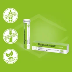 MAGNESIOCARD 7,5 mmol Brausetabletten 20 St