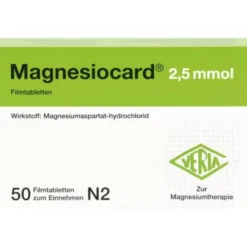 MAGNESIOCARD 2,5 mmol Filmtabletten 50 St